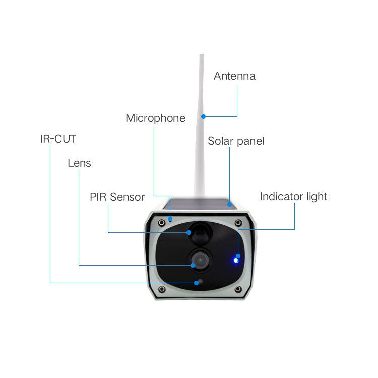 YS-Y4 1080P HD Solar Wifi Battery Camera, Support Motion Detection & Infrared Night Vision & SD Card(Max 32GB), YS-Y4 YS-Y4 1080P HD Solar Wifi Battery Camera, Support Motion Detection & Infrared Night Vision & SD Card(Max 32GB), YS-Y4